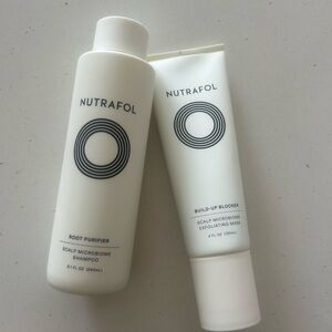 Nutrafol White Root Purifier Shampoo and mask